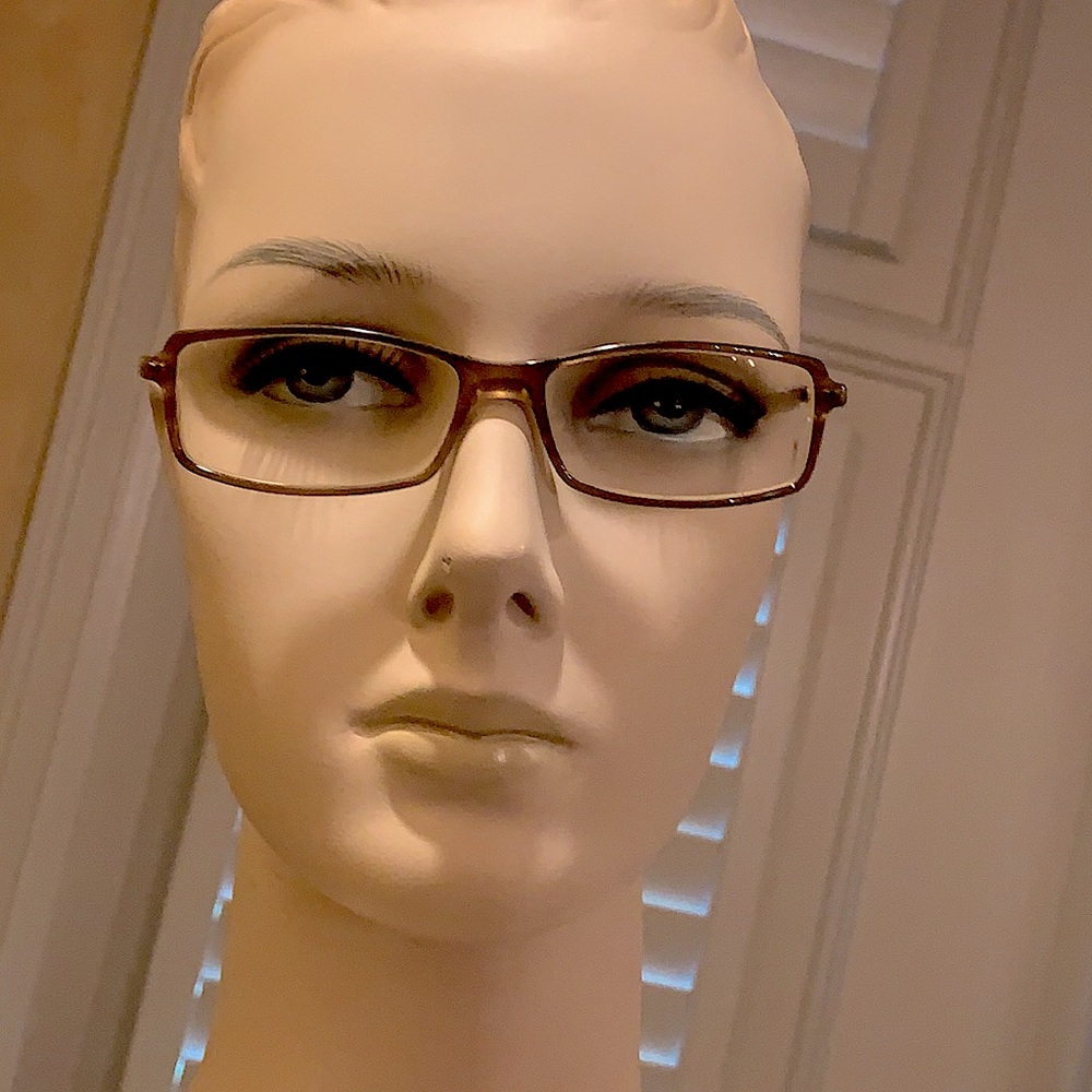 Giorgio Armani prescription tortoise glasses